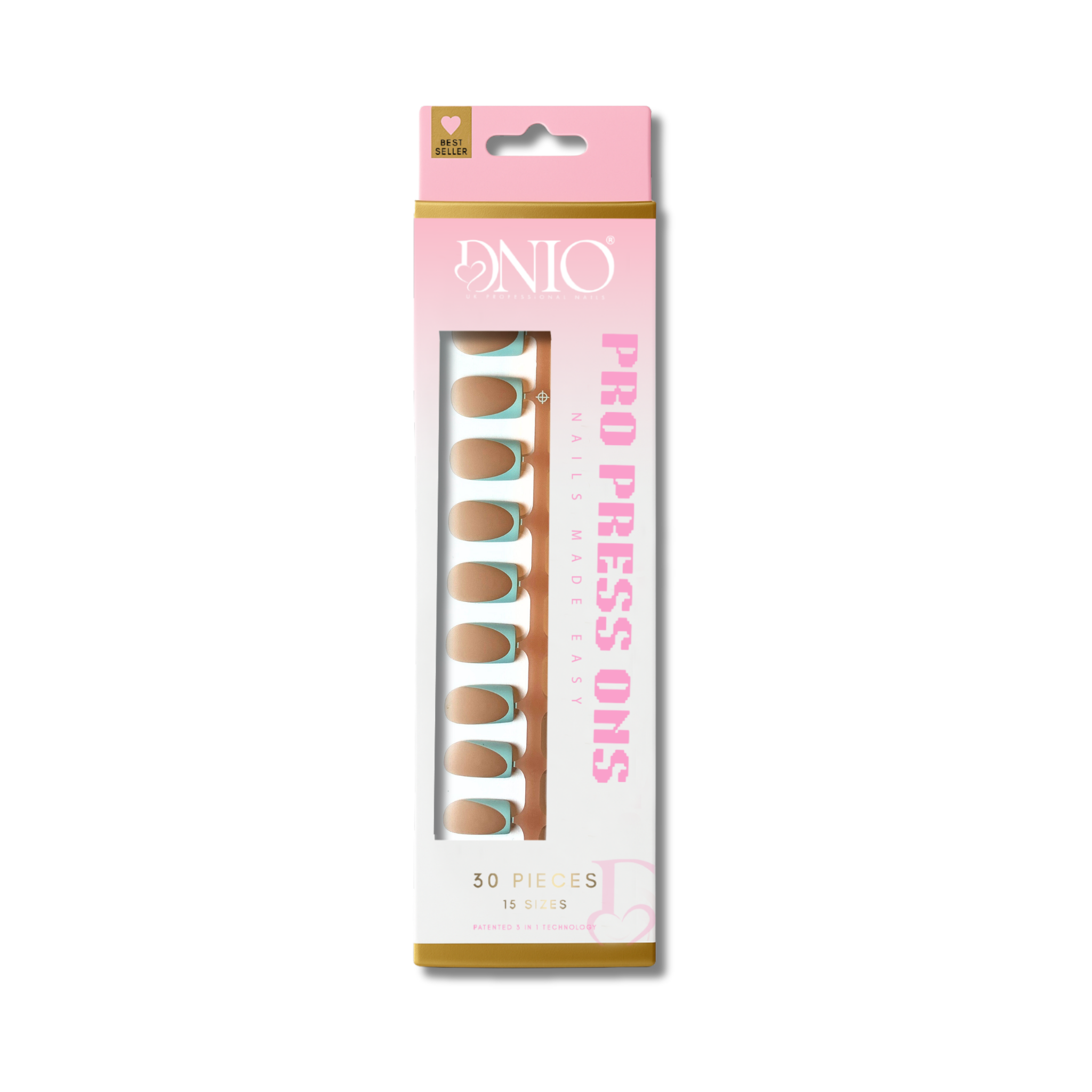 DNIO PRO PRESS ON NAILS - OCEAN EYES
